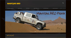 Desktop Screenshot of manyjak.cz